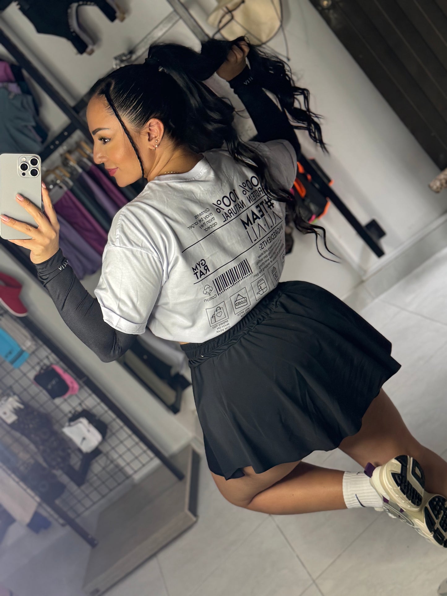 Mini Oversized / Código de barras.