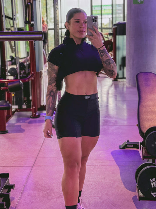 Croptop Cierre Luxury